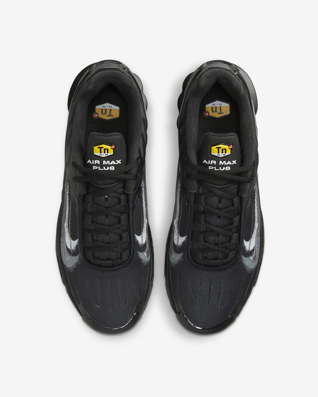 海外発売！ナイキ エア マックス プラス 3 “ブラック/スモークグレー/ホワイト” (NIKE AIR MAX PLUS 3 “Black/Smoke Grey/White”) [FD0659-001]