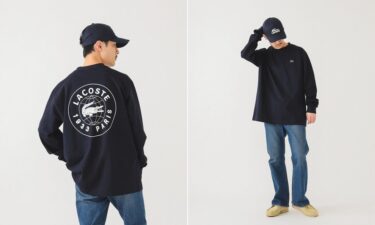 2023年 3月下旬発売！LACOSTE for BEAMS / 別注 ロングスリーブ Tシャツ (ラコステ ビームス)