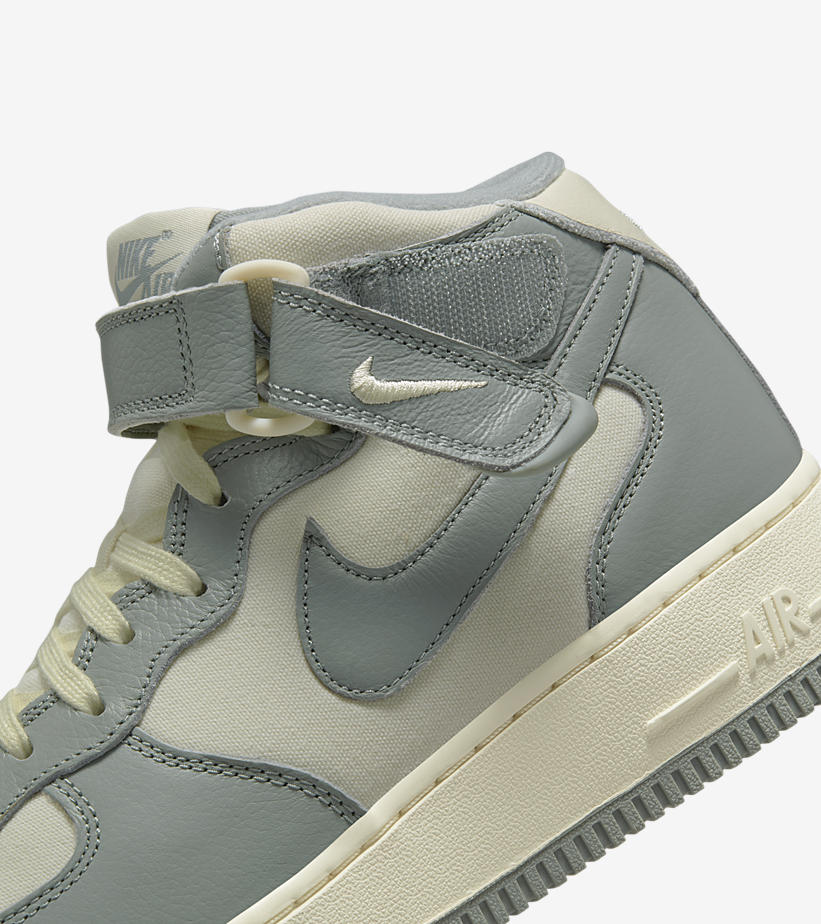 【国内 4/17 発売】ナイキ エア フォース 1 ミッド ”ココナッツミルク/マイカグリーン” (NIKE AIR FORCE 1 MID NBHD “Coconut Milk/Mica Green”) [FB2036-100]