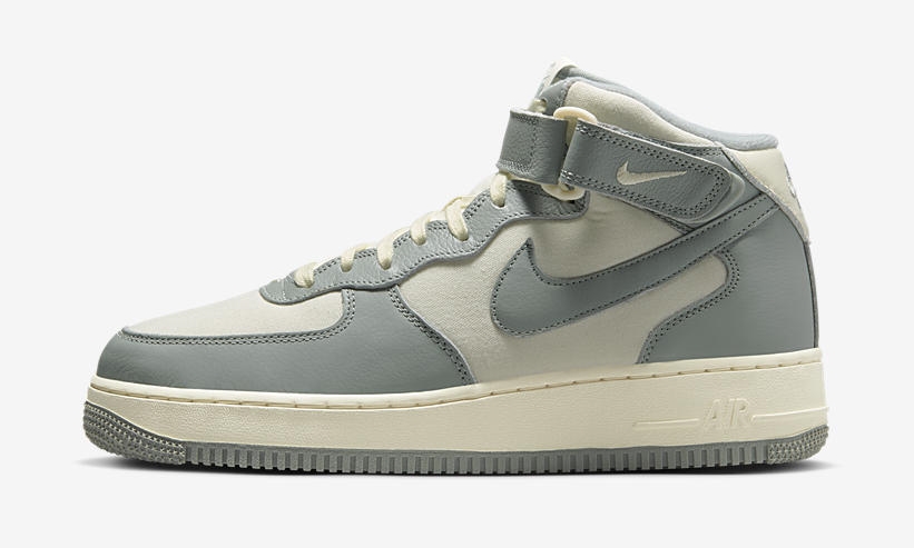 【国内 4/17 発売】ナイキ エア フォース 1 ミッド ”ココナッツミルク/マイカグリーン” (NIKE AIR FORCE 1 MID NBHD “Coconut Milk/Mica Green”) [FB2036-100]