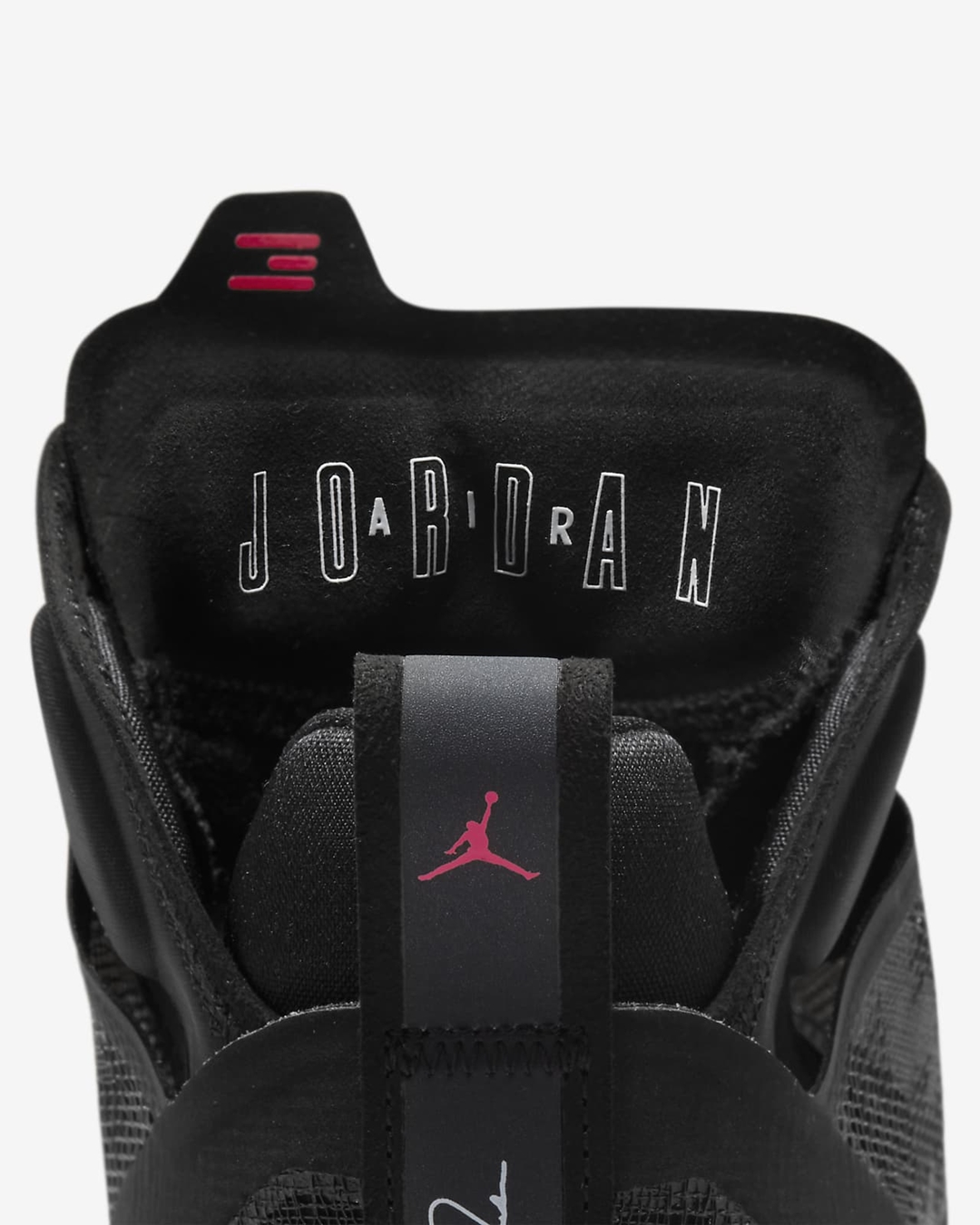 【国内 12/8 発売】ナイキ エア ジョーダン 37 PF “ブラック/ホワイト/ホットパンチ” (NIKE AIR JORDAN 37 PF “Black/White/Hot Punch”) [DV0747-091]