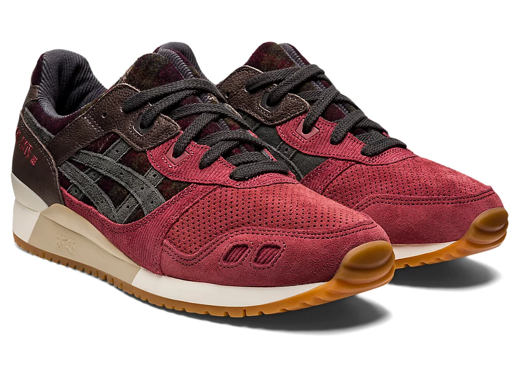 【国内 12/1 発売】ASICS GEL-LYTE III OG “WARM WINTER” Tarmac/Brisket Red (アシックス ゲルライト 3 OG “ウォームウィンター”) [1201A686.020/1201A686.600]