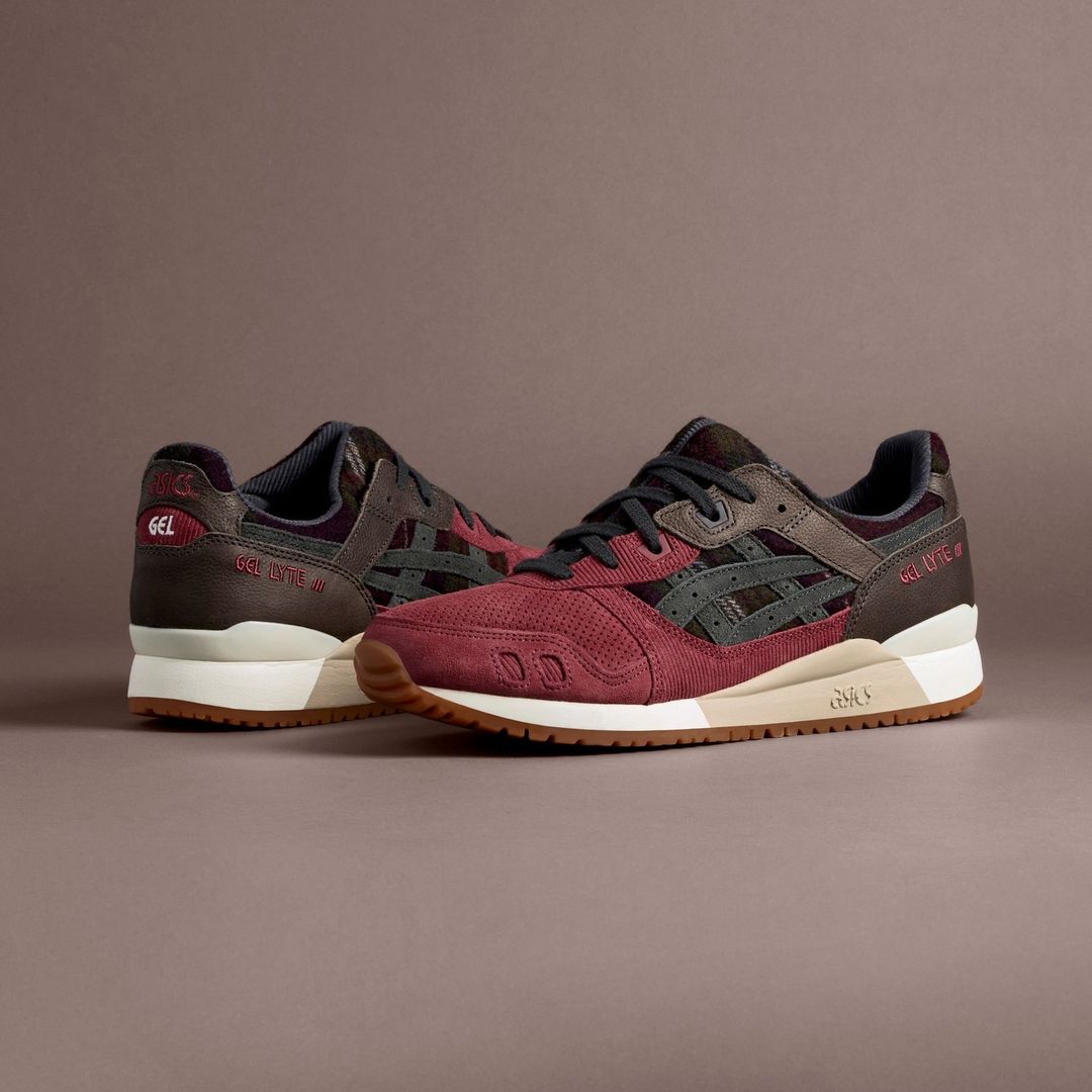 【国内 12/1 発売】ASICS GEL-LYTE III OG “WARM WINTER” Tarmac/Brisket Red (アシックス ゲルライト 3 OG “ウォームウィンター”) [1201A686.020/1201A686.600]