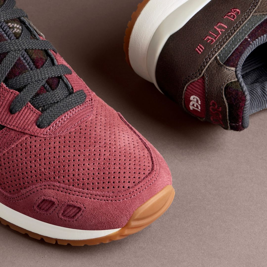 【国内 12/1 発売】ASICS GEL-LYTE III OG “WARM WINTER” Tarmac/Brisket Red (アシックス ゲルライト 3 OG “ウォームウィンター”) [1201A686.020/1201A686.600]