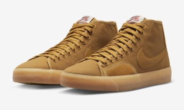 海外発売！ナイキ SB ブレーザー コート ミッド プレミアム “デザートオークル” (NIKE SB BLAZER COURT MID PREMIUM “Desert Ochre”) [DZ3743-700]