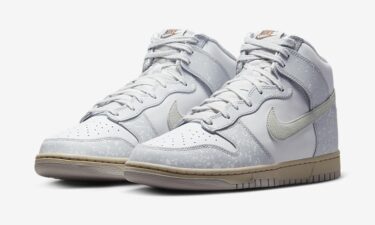 海外発売！ナイキ ダンク ハイ “スプレープリント/グレー/タープ” (NIKE DUNK HIGH “Spray Paint/Grey/Taupe”) [FD9759-100]