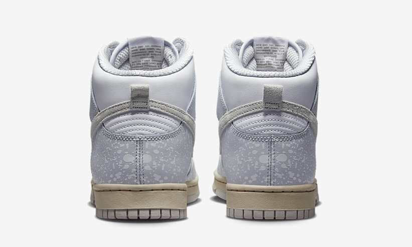 海外発売！ナイキ ダンク ハイ “スプレープリント/グレー/タープ” (NIKE DUNK HIGH “Spray Paint/Grey/Taupe”) [FD9759-100]