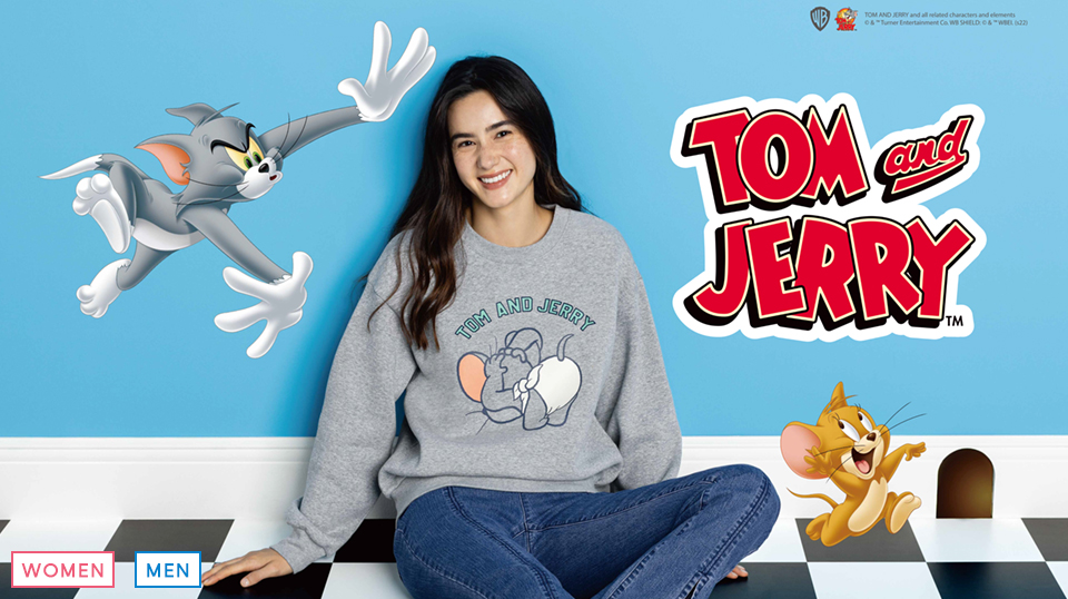 GU × トムとジェリー コラボレーションが発売 (ジーユー TOM and JERRY)