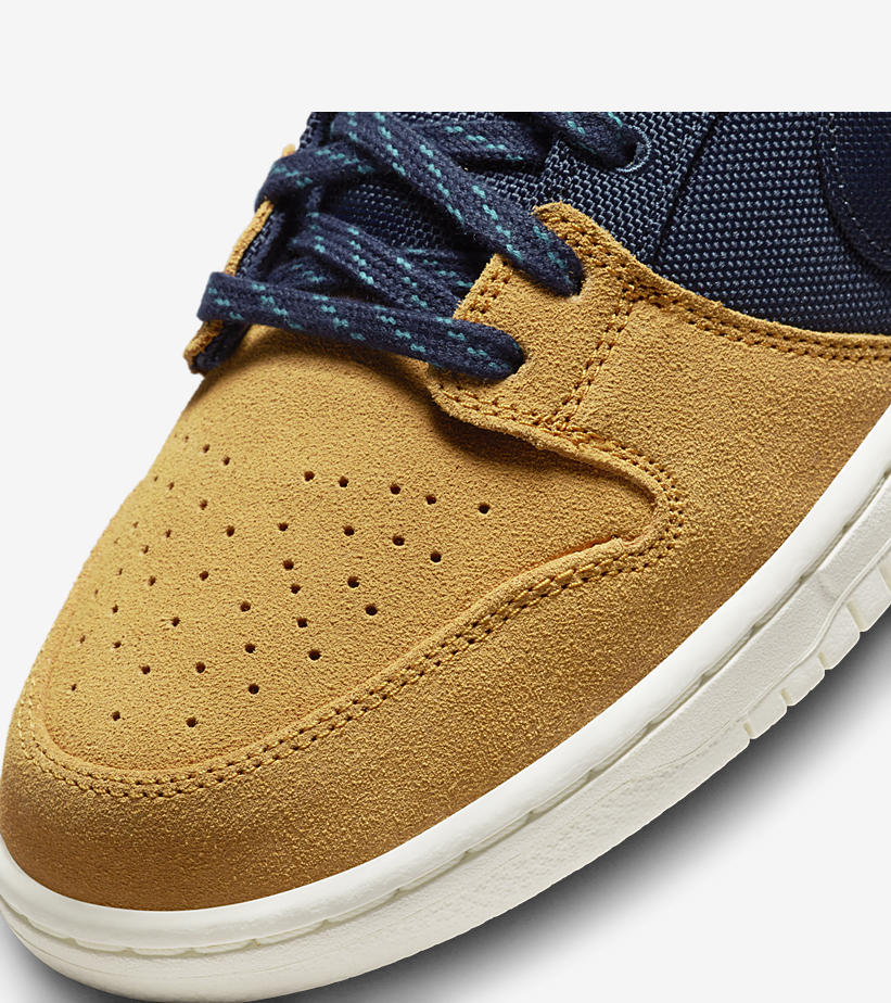 【国内 4/21 発売】ナイキ SB ダンク ロー プロ “ミッドナイトネイビー/デザートオークル” (NIKE SB DUNK LOW PRO “Midnight Navy/Desert Ochre”) [DX6775-400]