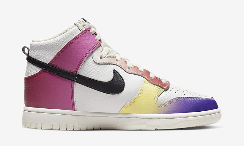 【国内 2/13 発売】ナイキ ウィメンズ ダンク ハイ “マルチグラデーション” (NIKE WMNS DUNK HIGH “Multi Gradient”) [FD0802-100]