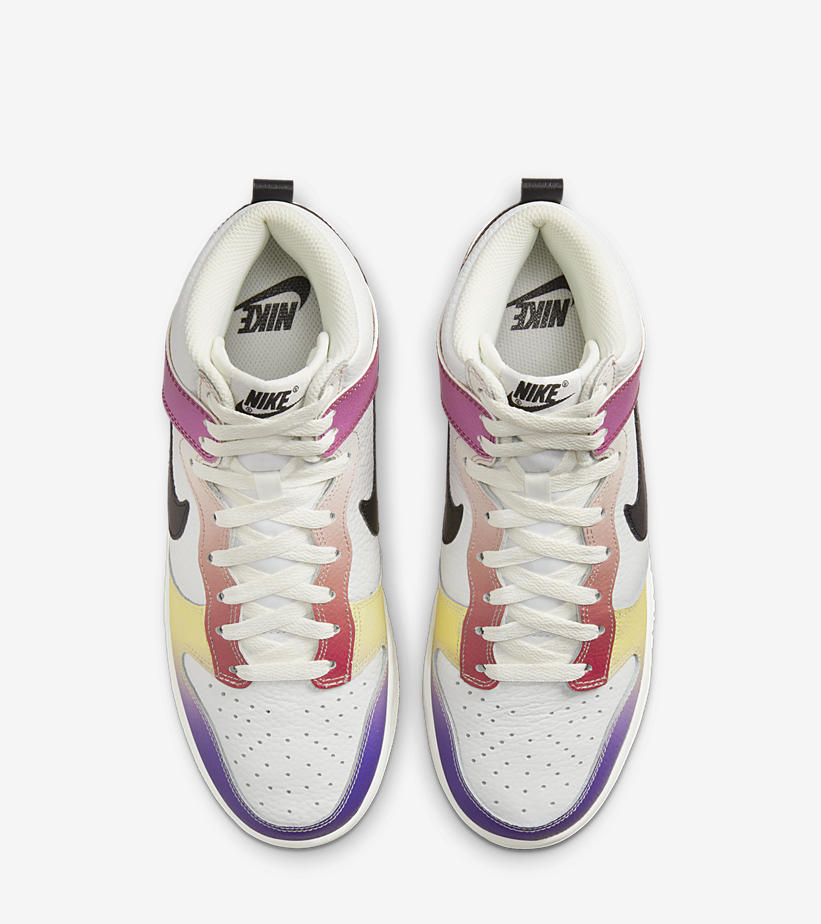 【国内 2/13 発売】ナイキ ウィメンズ ダンク ハイ “マルチグラデーション” (NIKE WMNS DUNK HIGH “Multi Gradient”) [FD0802-100]