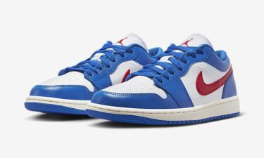 2023年 発売予定！ナイキ ウィメンズ エア ジョーダン 1 ロー “ホワイト/ブルー/レッド” (NIKE WMNS AIR JORDAN 1 LOW “White/Blue/Red”) [DC0774-461]