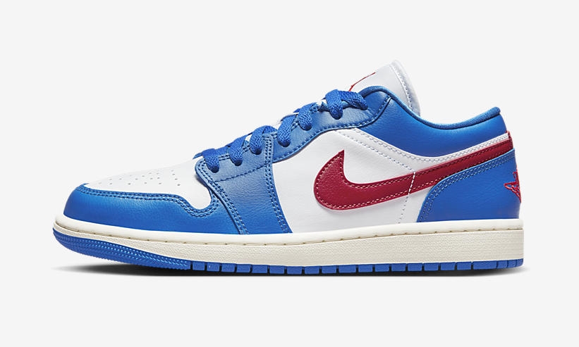 2023年 発売予定！ナイキ ウィメンズ エア ジョーダン 1 ロー “ホワイト/ブルー/レッド” (NIKE WMNS AIR JORDAN 1 LOW “White/Blue/Red”) [DC0774-461]