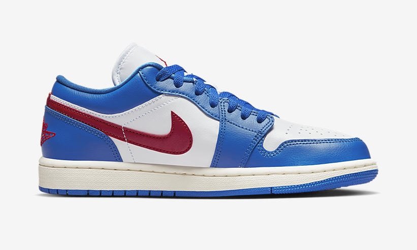 2023年 発売予定！ナイキ ウィメンズ エア ジョーダン 1 ロー “ホワイト/ブルー/レッド” (NIKE WMNS AIR JORDAN 1 LOW “White/Blue/Red”) [DC0774-461]