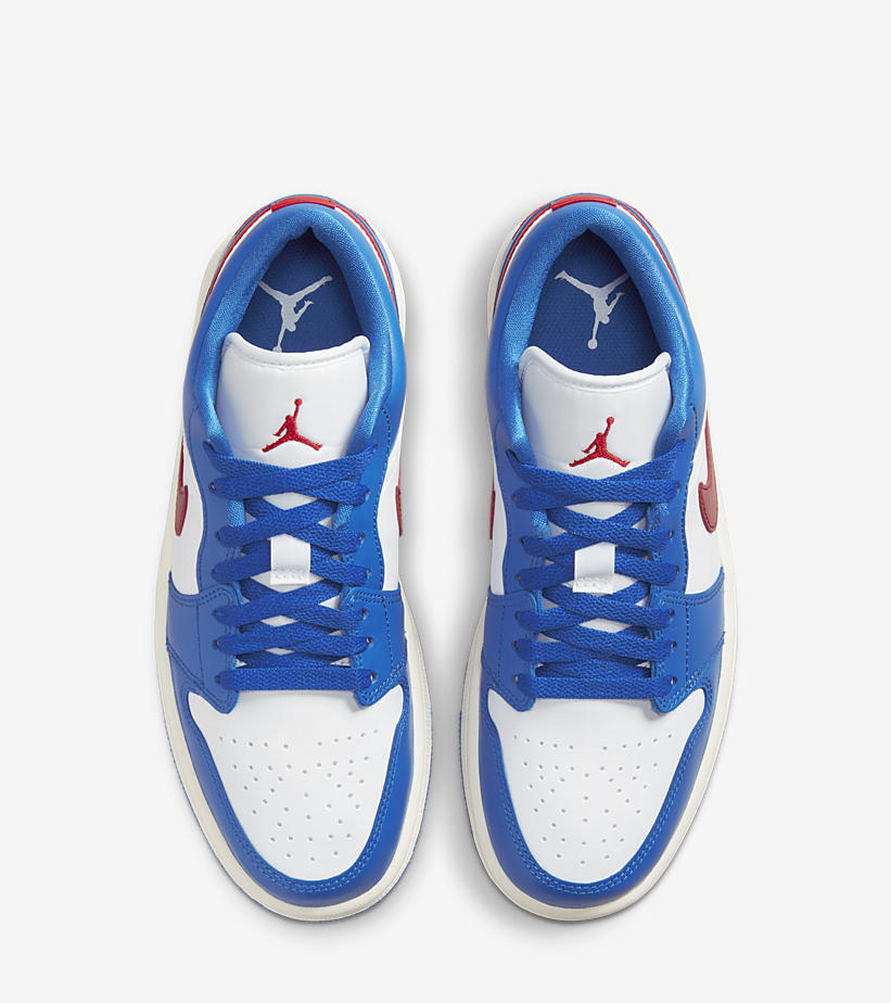 2023年 発売予定！ナイキ ウィメンズ エア ジョーダン 1 ロー “ホワイト/ブルー/レッド” (NIKE WMNS AIR JORDAN 1 LOW “White/Blue/Red”) [DC0774-461]