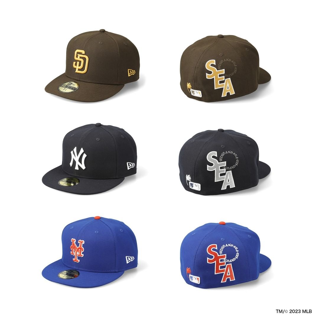 1/1 発売】WIND AND SEA x MLB × NEW ERA (ウィンダンシー ...