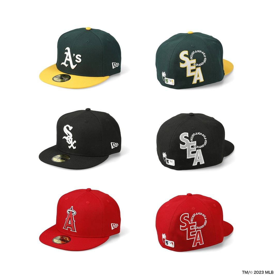 【1/1 発売】WIND AND SEA x MLB × NEW ERA (ウィンダンシー エムエルビー ニューエラ)