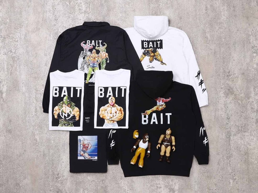 【12/24 発売】BAIT × KINNIKUMAN 最新コラボレーション (ベイト キン肉マン)