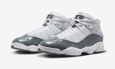 2023年 発売予定！ナイキ エア ジョーダン シックス リングス “ホワイト/クールグレー” (NIKE AIR JORDAN SIX RINGS {6 RINGS} “White/Cool Grey”) [322992-121]