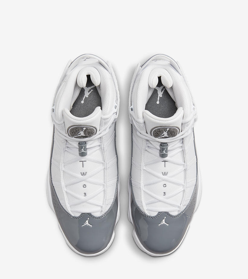 2023年 発売予定！ナイキ エア ジョーダン シックス リングス “ホワイト/クールグレー” (NIKE AIR JORDAN SIX RINGS {6 RINGS} “White/Cool Grey”) [322992-121]