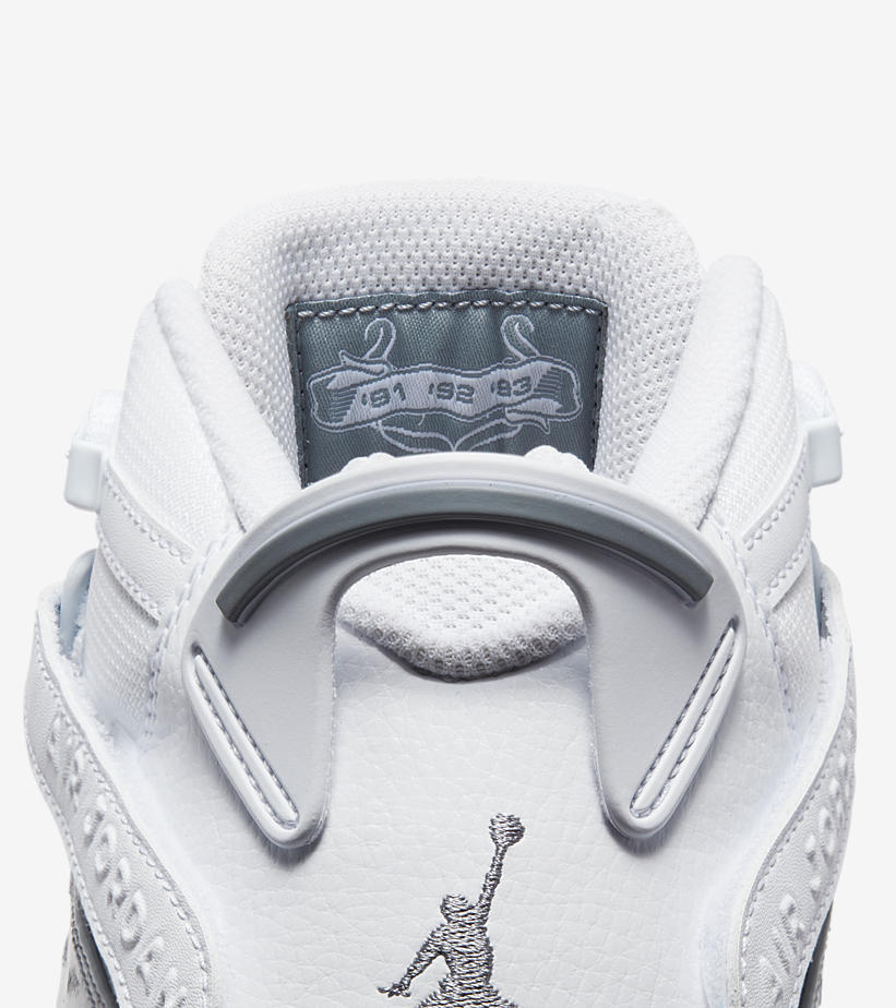 2023年 発売予定！ナイキ エア ジョーダン シックス リングス “ホワイト/クールグレー” (NIKE AIR JORDAN SIX RINGS {6 RINGS} “White/Cool Grey”) [322992-121]