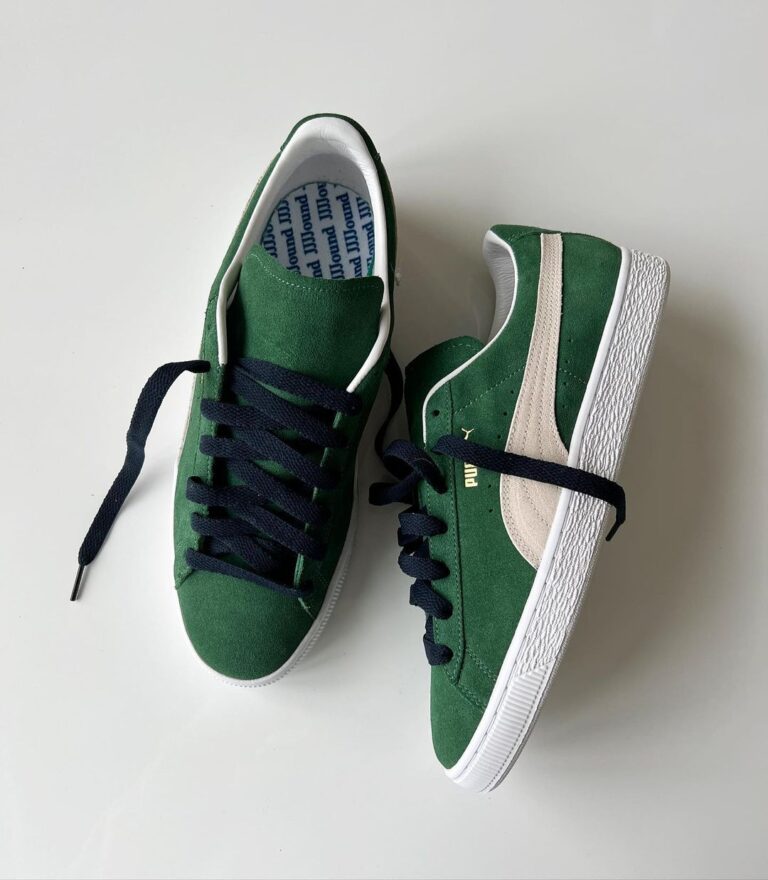 中国限定 12/24 発売！JJJJound × PUMA SUEDE “Green” (ジョウンド ...