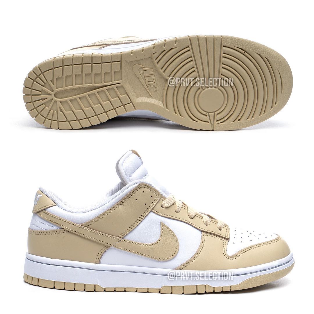 【国内 3/15 発売】ナイキ ダンク ロー “ホワイト/チームゴールド” (NIKE DUNK LOW “White/Team Gold”) [DV0833-100]