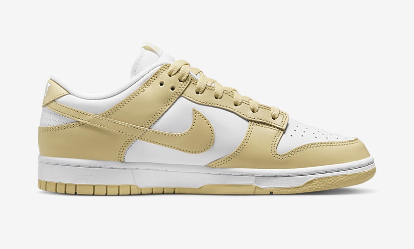 【国内 3/15 発売】ナイキ ダンク ロー “ホワイト/チームゴールド” (NIKE DUNK LOW “White/Team Gold”) [DV0833-100]