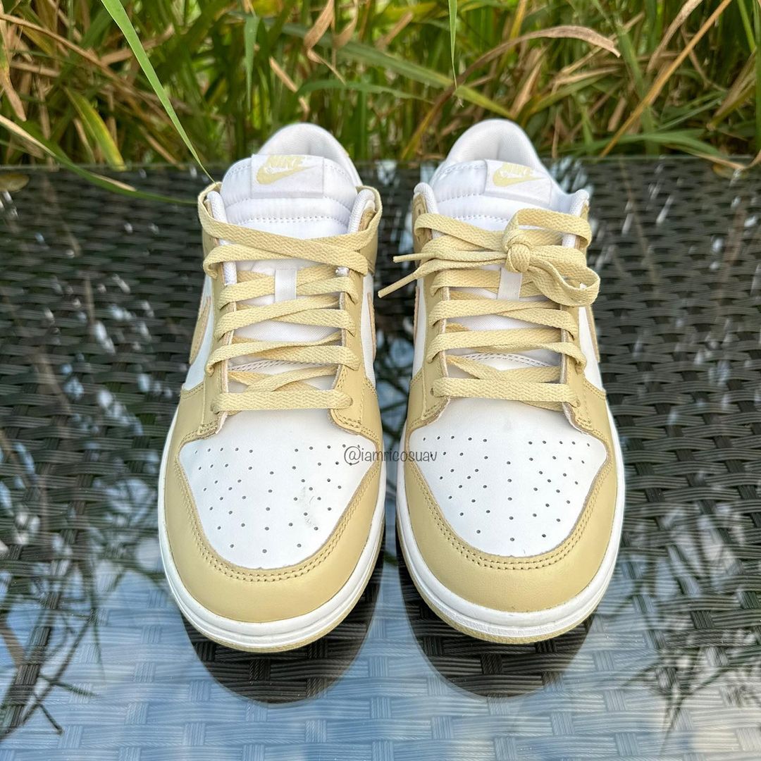 【国内 3/15 発売】ナイキ ダンク ロー “ホワイト/チームゴールド” (NIKE DUNK LOW “White/Team Gold”) [DV0833-100]