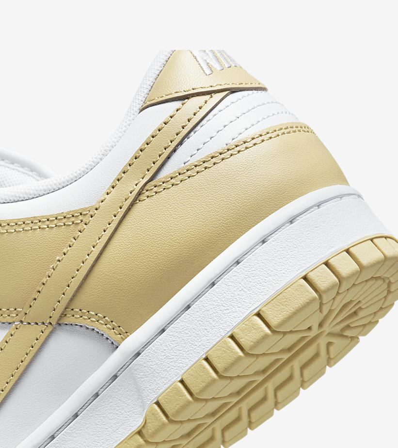 【国内 3/15 発売】ナイキ ダンク ロー “ホワイト/チームゴールド” (NIKE DUNK LOW “White/Team Gold”) [DV0833-100]