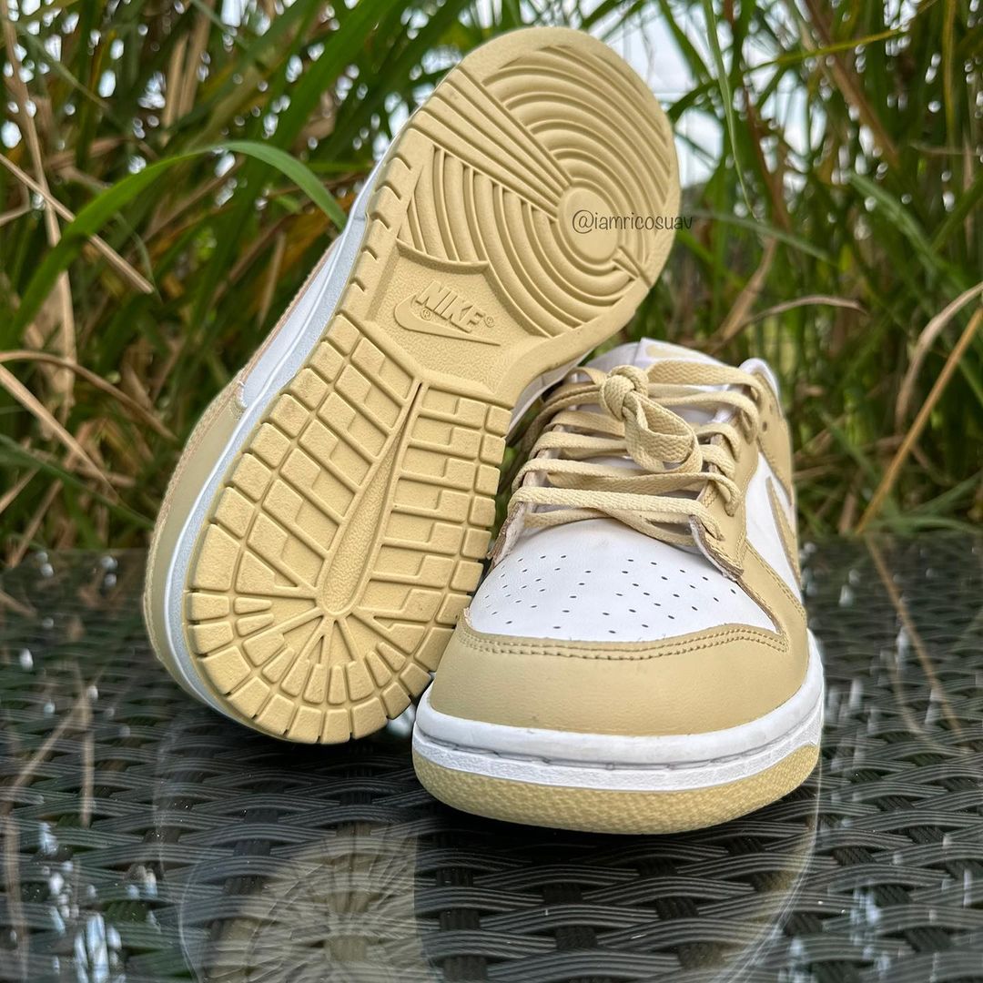 【国内 3/15 発売】ナイキ ダンク ロー “ホワイト/チームゴールド” (NIKE DUNK LOW “White/Team Gold”) [DV0833-100]