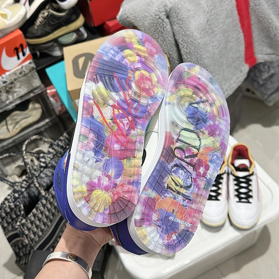 2023年 発売予定！ナイキ エア ジョーダン 1 ミッド “フラワーガーデン/ホワイト/ロイヤル” (NIKE AIR JORDAN 1 MID “Flower Garden/White/Royal”)