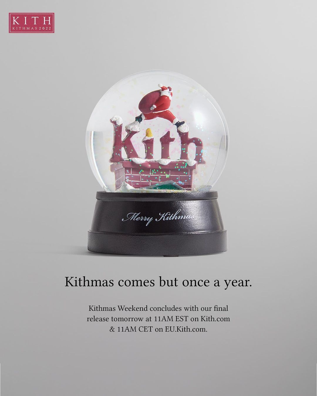 KITH クリスマス「Kithmas 2022」が12/9 発売 (キス)