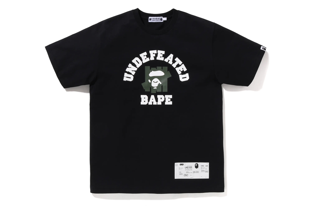 12/27 発売！UNDEFEATED × A BATHING APE 2022 F/W (アンディフィーテッド ア ベイシング エイプ)