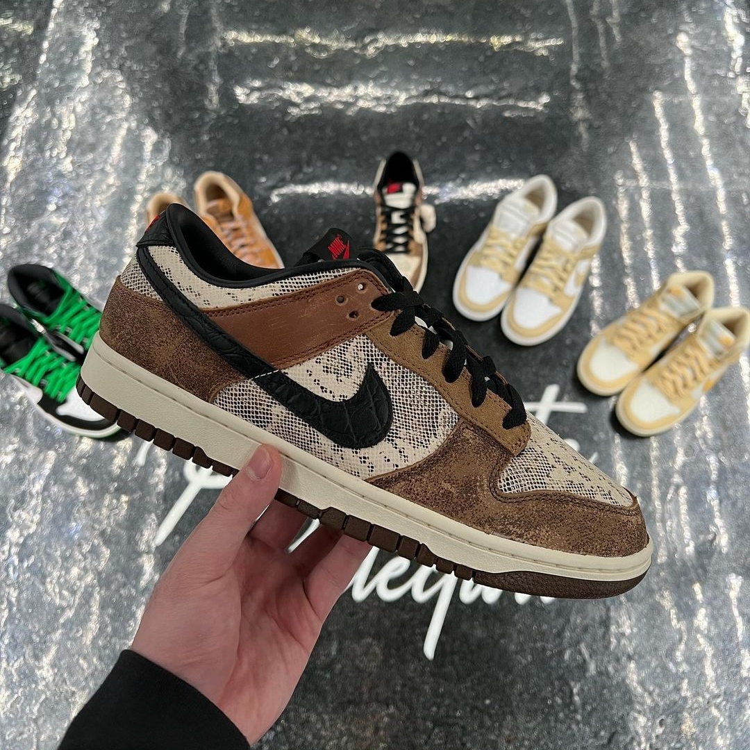 【国内 6/9 発売予定】ナイキ ダンク ロー “CO.JP/パイソン/ブラウン” (NIKE DUNK LOW “CO.JP/Python/Brown”) [FJ5434-120]