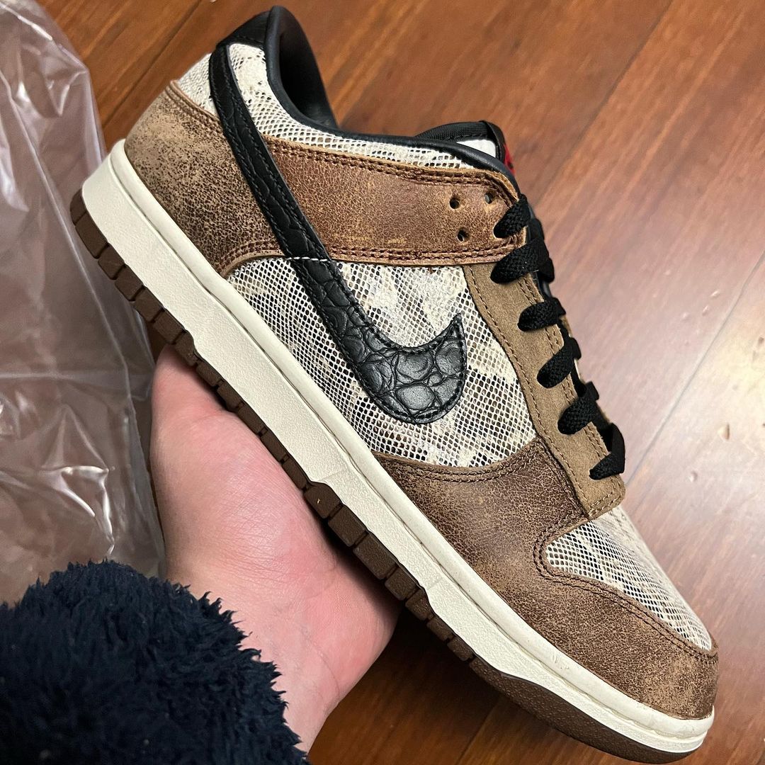 【国内 6/9 発売予定】ナイキ ダンク ロー “CO.JP/パイソン/ブラウン” (NIKE DUNK LOW “CO.JP/Python/Brown”) [FJ5434-120]