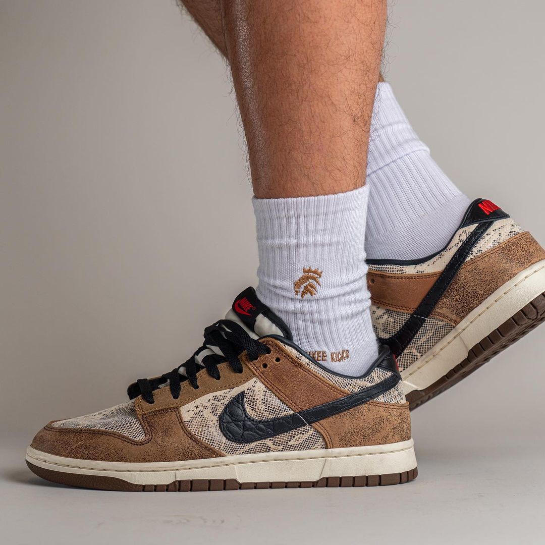 【国内 6/9 発売予定】ナイキ ダンク ロー “CO.JP/パイソン/ブラウン” (NIKE DUNK LOW “CO.JP/Python/Brown”) [FJ5434-120]