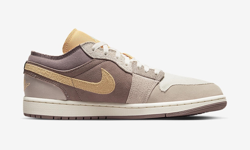 【国内 3/4 発売】NIKE AIR JORDAN 1 LOW “Inside Out/Brown/Tan” (ナイキ エア ジョーダン 1 ロー “インサイドアウト/ブラウン/タン”) [DN1635-200]