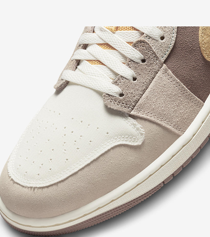 【国内 3/4 発売】NIKE AIR JORDAN 1 LOW “Inside Out/Brown/Tan” (ナイキ エア ジョーダン 1 ロー “インサイドアウト/ブラウン/タン”) [DN1635-200]