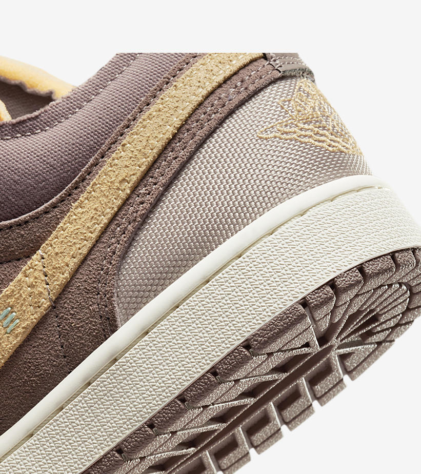 【国内 3/4 発売】NIKE AIR JORDAN 1 LOW “Inside Out/Brown/Tan” (ナイキ エア ジョーダン 1 ロー “インサイドアウト/ブラウン/タン”) [DN1635-200]