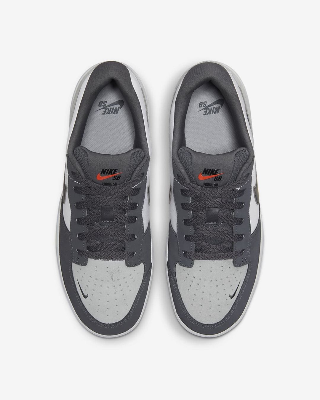 海外発売！ナイキ SB フォース 58 “ダークグレー/ホワイト” (NIKE SB FORCE 58 “Dark Grey/White”) [DV5477-001]