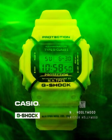 N.HOOLYWOOD × G-SHOCK コラボ 第9弾が12/10 発売 (エヌハリウッド Gショック ジーショック)