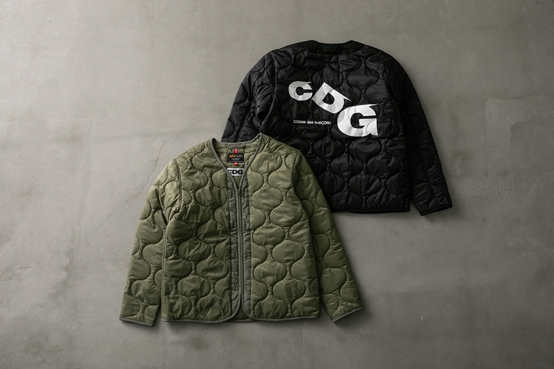 【12/16 発売】CDG × ALPHA INDUSTRIES “Fishtail Parka/Liner Jacket” (シーディージー COMME des GARCONS コム デ ギャルソン アルファ インダストリーズ)