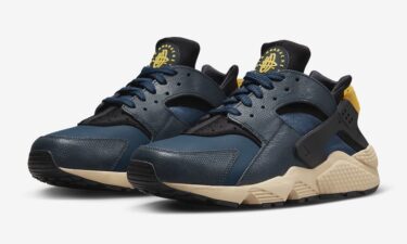 海外発売！ナイキ エア ハラチ プレミアム “ブラック/アーモリーネイビー” (NIKE AIR HUARACHE PREMIUM “Black/Armory Navy”) [DZ4852-001]