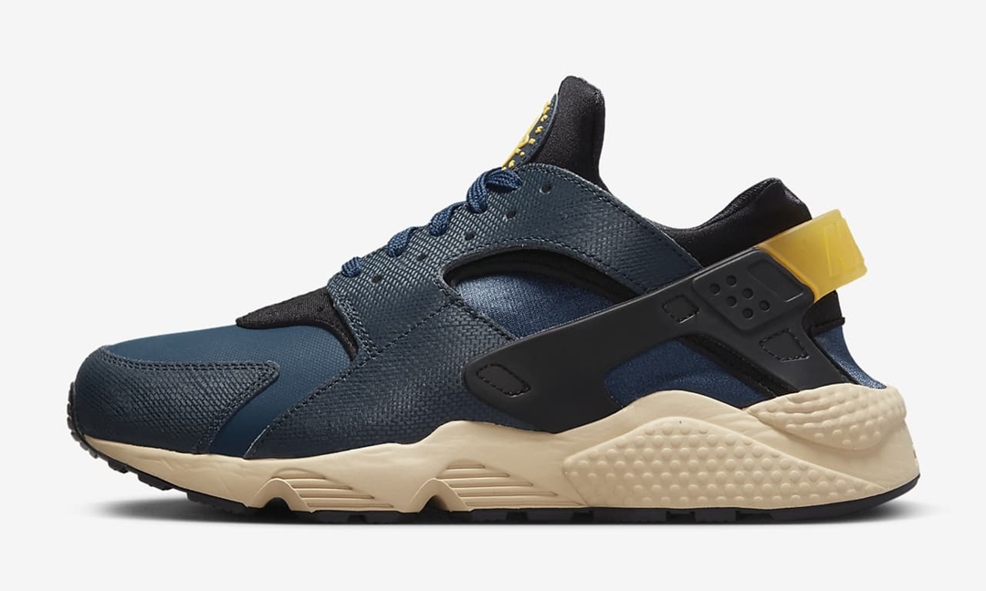 海外発売！ナイキ エア ハラチ プレミアム “ブラック/アーモリーネイビー” (NIKE AIR HUARACHE PREMIUM “Black/Armory Navy”) [DZ4852-001]