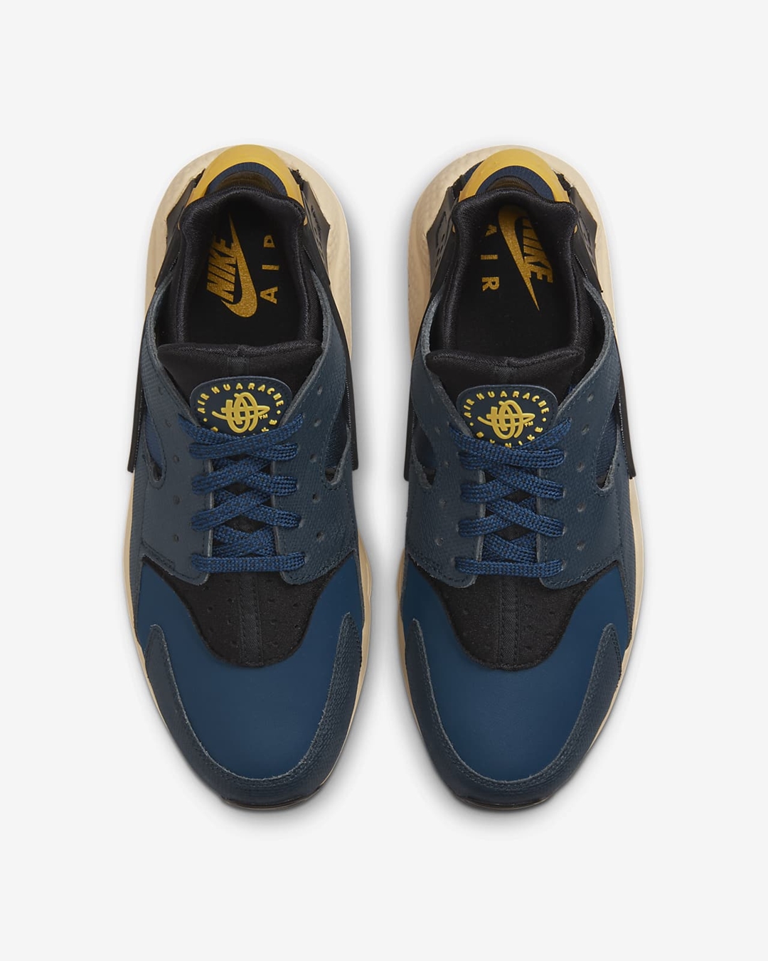 海外発売！ナイキ エア ハラチ プレミアム “ブラック/アーモリーネイビー” (NIKE AIR HUARACHE PREMIUM “Black/Armory Navy”) [DZ4852-001]