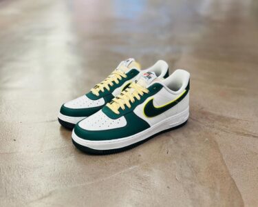 【国内 12/8 発売】ナイキ エア フォース 1 07 ロー “セイル/ノーブルグリーン” (NIKE AIR FORCE 1 07 LOW “Sail/Noble Green”) [FD0341-133]