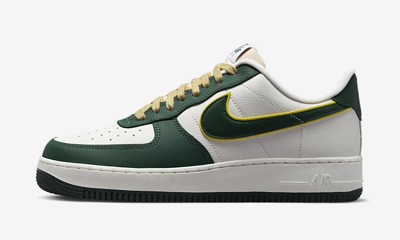 【国内 12/8 発売】ナイキ エア フォース 1 07 ロー “セイル/ノーブルグリーン” (NIKE AIR FORCE 1 07 LOW “Sail/Noble Green”) [FD0341-133]