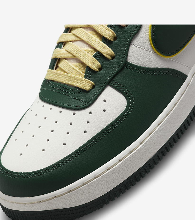 【国内 12/8 発売】ナイキ エア フォース 1 07 ロー “セイル/ノーブルグリーン” (NIKE AIR FORCE 1 07 LOW “Sail/Noble Green”) [FD0341-133]