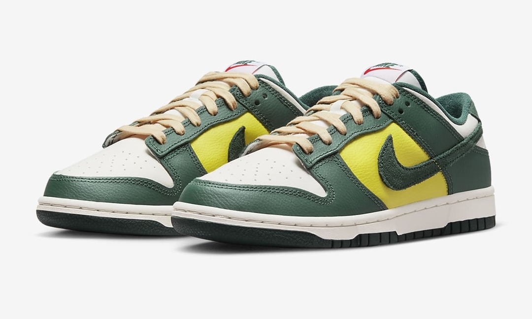 【近日発売】ナイキ ウィメンズ ダンク ロー SE "セイル/オプティイエロー" (NIKE WMNS DUNK LOW SE "Sail/Opti Yellow") [FD0350-133]